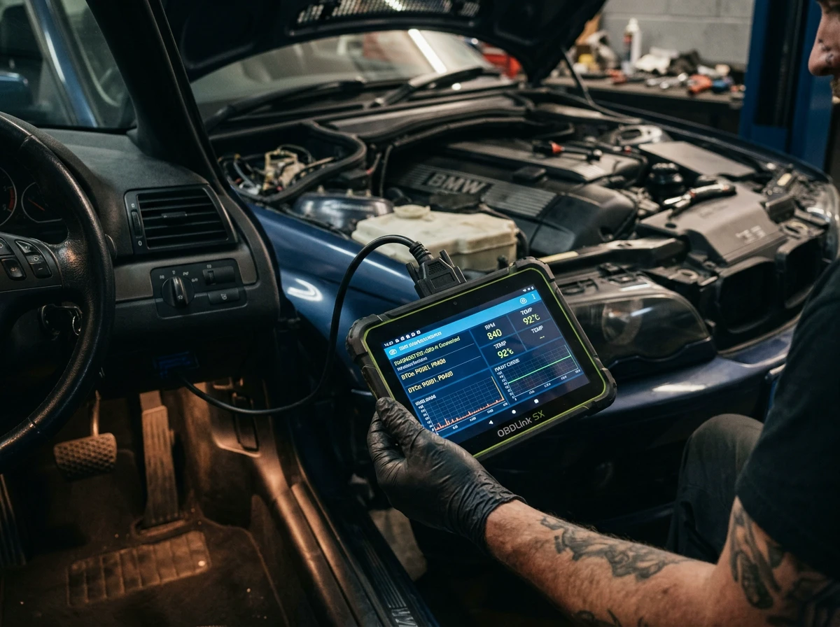 Diagnostic inspection bay